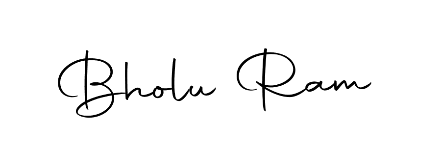 Autography-DOLnW is a professional signature style that is perfect for those who want to add a touch of class to their signature. It is also a great choice for those who want to make their signature more unique. Get Bholu Ram name to fancy signature for free. Bholu Ram signature style 10 images and pictures png