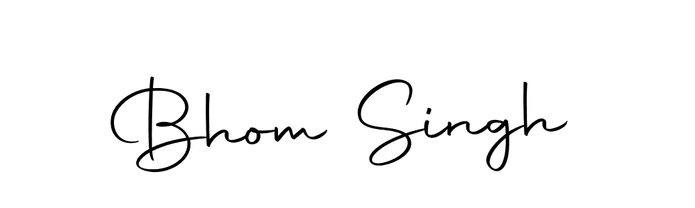 Also we have Bhom Singh name is the best signature style. Create professional handwritten signature collection using Autography-DOLnW autograph style. Bhom Singh signature style 10 images and pictures png