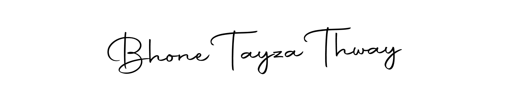 Bhone Tayza Thway stylish signature style. Best Handwritten Sign (Autography-DOLnW) for my name. Handwritten Signature Collection Ideas for my name Bhone Tayza Thway. Bhone Tayza Thway signature style 10 images and pictures png
