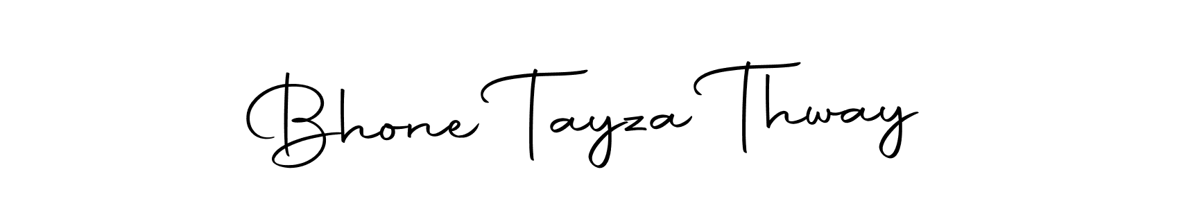 It looks lik you need a new signature style for name Bhone Tayza Thway. Design unique handwritten (Autography-DOLnW) signature with our free signature maker in just a few clicks. Bhone Tayza Thway signature style 10 images and pictures png