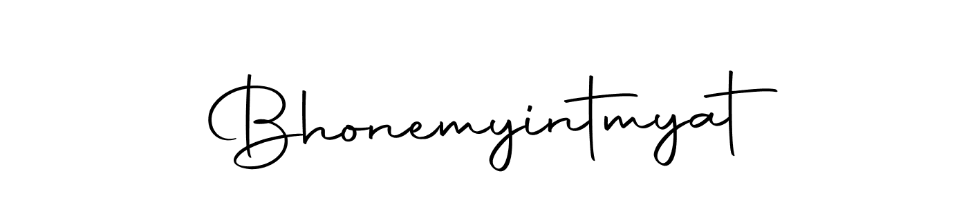 You can use this online signature creator to create a handwritten signature for the name Bhonemyintmyat. This is the best online autograph maker. Bhonemyintmyat signature style 10 images and pictures png
