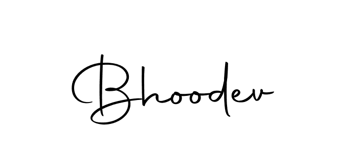 The best way (Autography-DOLnW) to make a short signature is to pick only two or three words in your name. The name Bhoodev include a total of six letters. For converting this name. Bhoodev signature style 10 images and pictures png