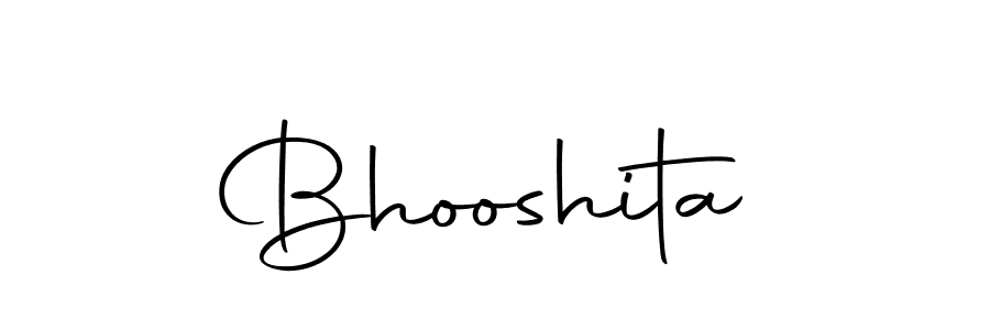Make a beautiful signature design for name Bhooshita. With this signature (Autography-DOLnW) style, you can create a handwritten signature for free. Bhooshita signature style 10 images and pictures png