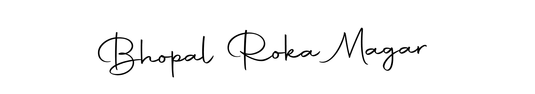 Once you've used our free online signature maker to create your best signature Autography-DOLnW style, it's time to enjoy all of the benefits that Bhopal Roka Magar name signing documents. Bhopal Roka Magar signature style 10 images and pictures png