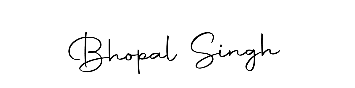 Create a beautiful signature design for name Bhopal Singh. With this signature (Autography-DOLnW) fonts, you can make a handwritten signature for free. Bhopal Singh signature style 10 images and pictures png
