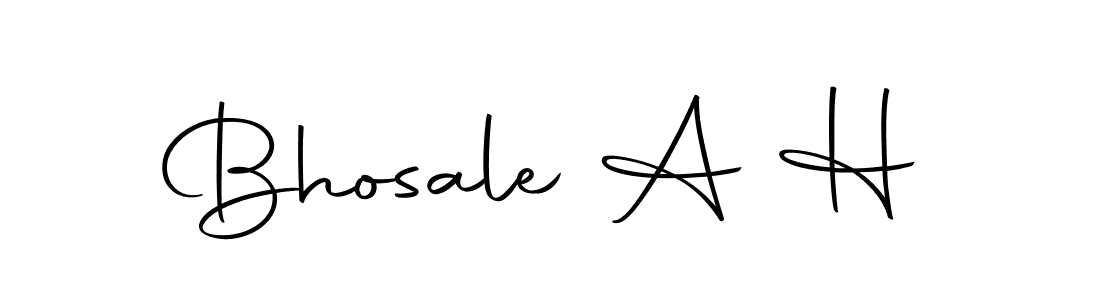 This is the best signature style for the Bhosale A H name. Also you like these signature font (Autography-DOLnW). Mix name signature. Bhosale A H signature style 10 images and pictures png