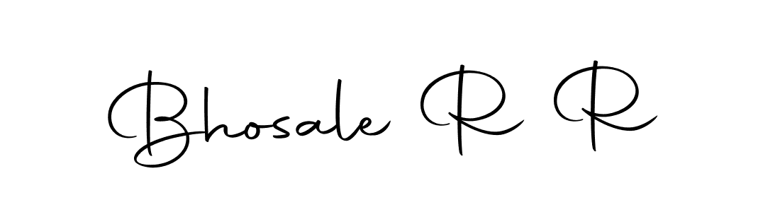 Use a signature maker to create a handwritten signature online. With this signature software, you can design (Autography-DOLnW) your own signature for name Bhosale R R. Bhosale R R signature style 10 images and pictures png