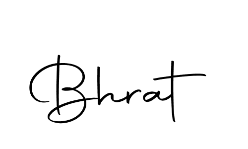 Create a beautiful signature design for name Bhrat. With this signature (Autography-DOLnW) fonts, you can make a handwritten signature for free. Bhrat signature style 10 images and pictures png