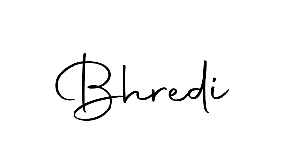 Create a beautiful signature design for name Bhredi. With this signature (Autography-DOLnW) fonts, you can make a handwritten signature for free. Bhredi signature style 10 images and pictures png