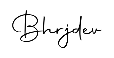 Get an exclusive digital autograph for Bhrjdev. The Autography-DOLnW typeface captures the charm of real penmanship on paper. Bhrjdev signature style 10 images and pictures png