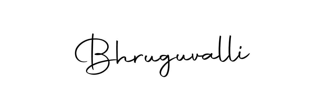 Make a beautiful signature design for name Bhruguvalli. With this signature (Autography-DOLnW) style, you can create a handwritten signature for free. Bhruguvalli signature style 10 images and pictures png