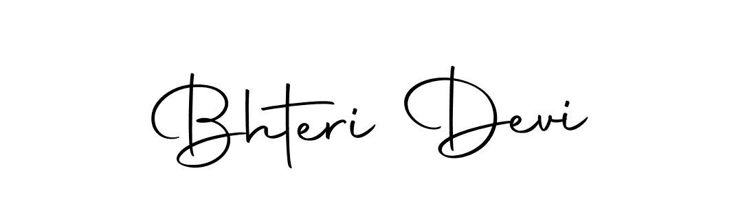 How to make Bhteri Devi signature? Autography-DOLnW is a professional autograph style. Create handwritten signature for Bhteri Devi name. Bhteri Devi signature style 10 images and pictures png
