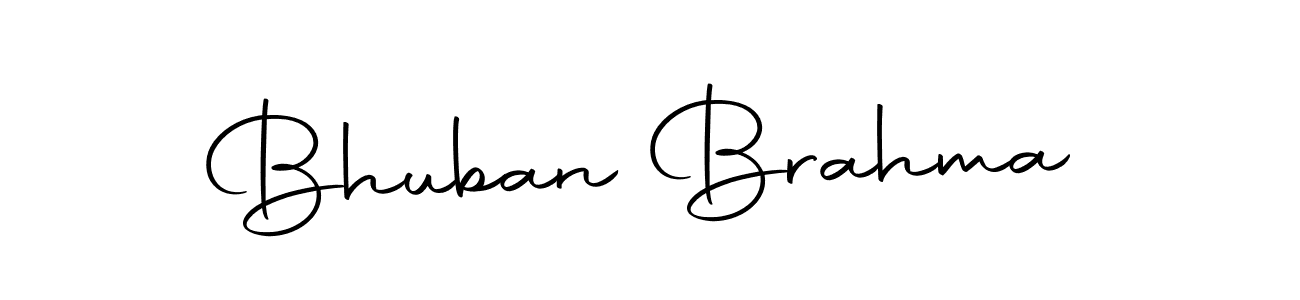 Bhuban Brahma stylish signature style. Best Handwritten Sign (Autography-DOLnW) for my name. Handwritten Signature Collection Ideas for my name Bhuban Brahma. Bhuban Brahma signature style 10 images and pictures png