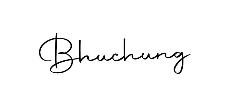 Similarly Autography-DOLnW is the best handwritten signature design. Signature creator online .You can use it as an online autograph creator for name Bhuchung. Bhuchung signature style 10 images and pictures png