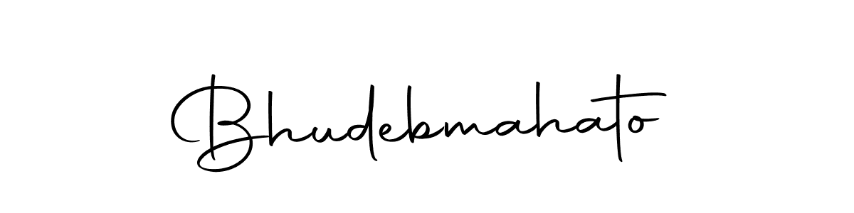 Design your own signature with our free online signature maker. With this signature software, you can create a handwritten (Autography-DOLnW) signature for name Bhudebmahato. Bhudebmahato signature style 10 images and pictures png