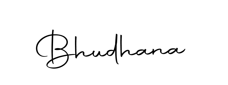 Create a beautiful signature design for name Bhudhana. With this signature (Autography-DOLnW) fonts, you can make a handwritten signature for free. Bhudhana signature style 10 images and pictures png