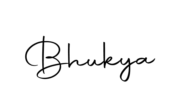 Create a beautiful signature design for name Bhukya. With this signature (Autography-DOLnW) fonts, you can make a handwritten signature for free. Bhukya signature style 10 images and pictures png