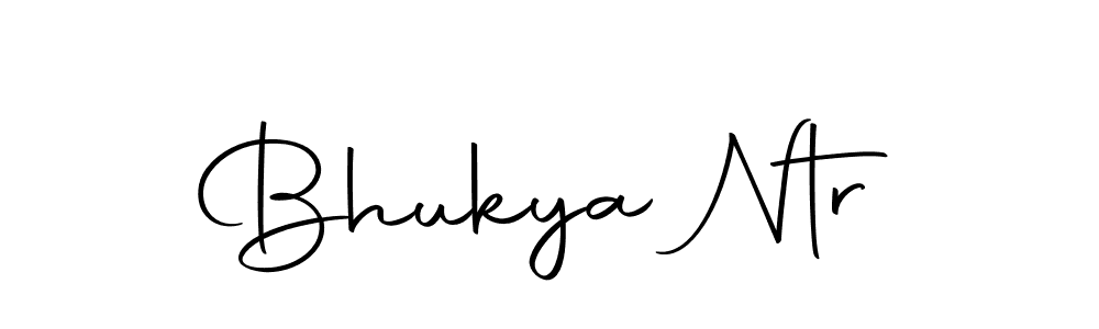 Make a beautiful signature design for name Bhukya Ntr. With this signature (Autography-DOLnW) style, you can create a handwritten signature for free. Bhukya Ntr signature style 10 images and pictures png