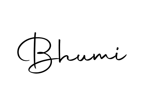 Make a beautiful signature design for name Bhumi. With this signature (Autography-DOLnW) style, you can create a handwritten signature for free. Bhumi signature style 10 images and pictures png