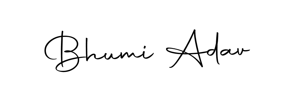 Similarly Autography-DOLnW is the best handwritten signature design. Signature creator online .You can use it as an online autograph creator for name Bhumi Adav. Bhumi Adav signature style 10 images and pictures png