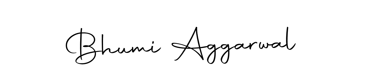 Design your own signature with our free online signature maker. With this signature software, you can create a handwritten (Autography-DOLnW) signature for name Bhumi Aggarwal. Bhumi Aggarwal signature style 10 images and pictures png