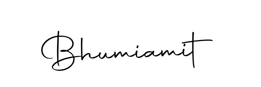 How to make Bhumiamit signature? Autography-DOLnW is a professional autograph style. Create handwritten signature for Bhumiamit name. Bhumiamit signature style 10 images and pictures png