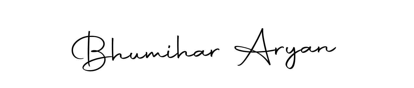 Similarly Autography-DOLnW is the best handwritten signature design. Signature creator online .You can use it as an online autograph creator for name Bhumihar Aryan. Bhumihar Aryan signature style 10 images and pictures png