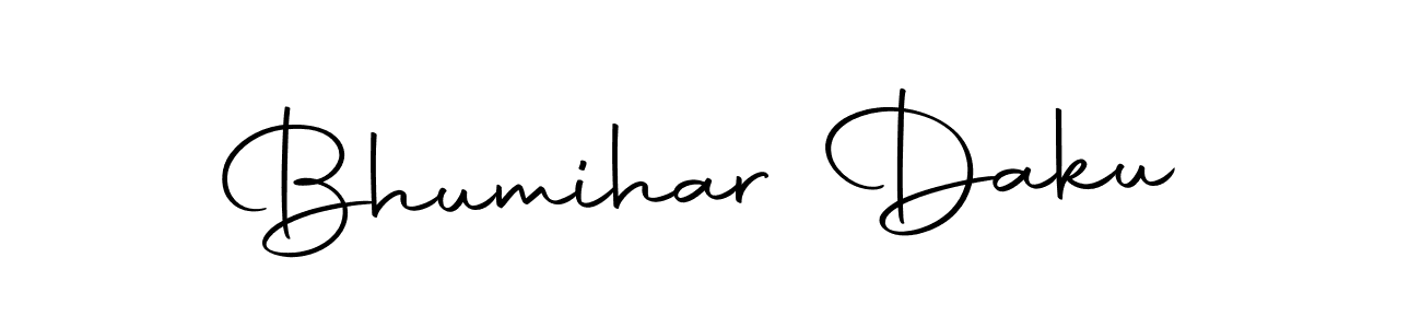 Create a beautiful signature design for name Bhumihar Daku. With this signature (Autography-DOLnW) fonts, you can make a handwritten signature for free. Bhumihar Daku signature style 10 images and pictures png