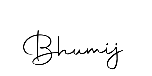 You should practise on your own different ways (Autography-DOLnW) to write your name (Bhumij) in signature. don't let someone else do it for you. Bhumij signature style 10 images and pictures png