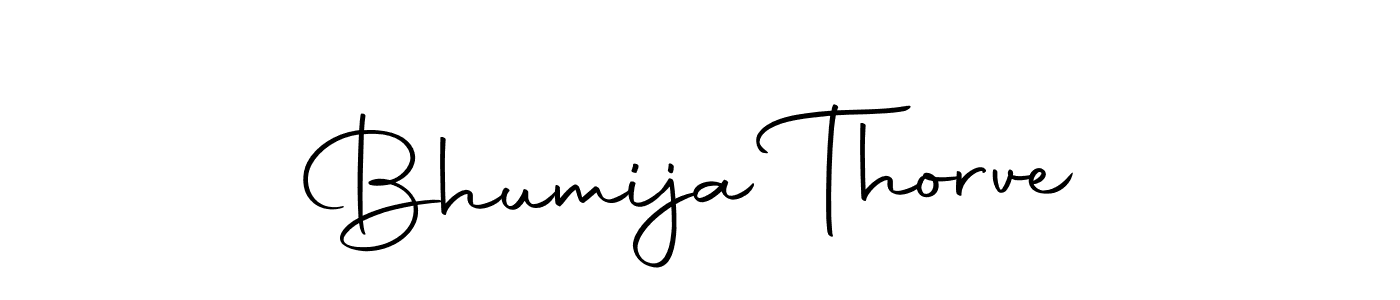 Design your own signature with our free online signature maker. With this signature software, you can create a handwritten (Autography-DOLnW) signature for name Bhumija Thorve. Bhumija Thorve signature style 10 images and pictures png