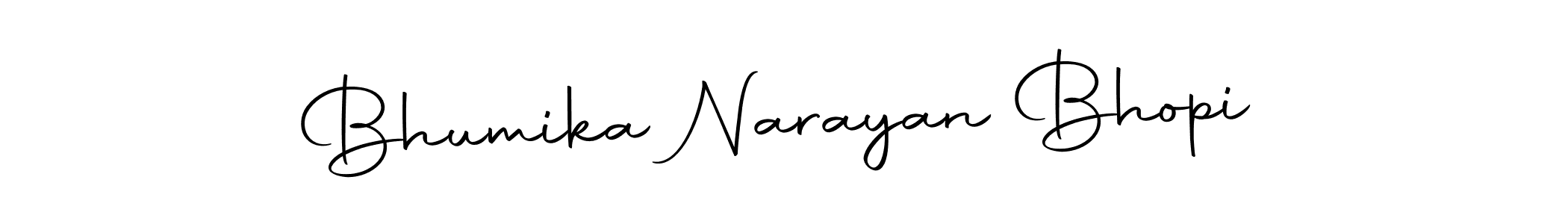 Make a short Bhumika Narayan Bhopi signature style. Manage your documents anywhere anytime using Autography-DOLnW. Create and add eSignatures, submit forms, share and send files easily. Bhumika Narayan Bhopi signature style 10 images and pictures png