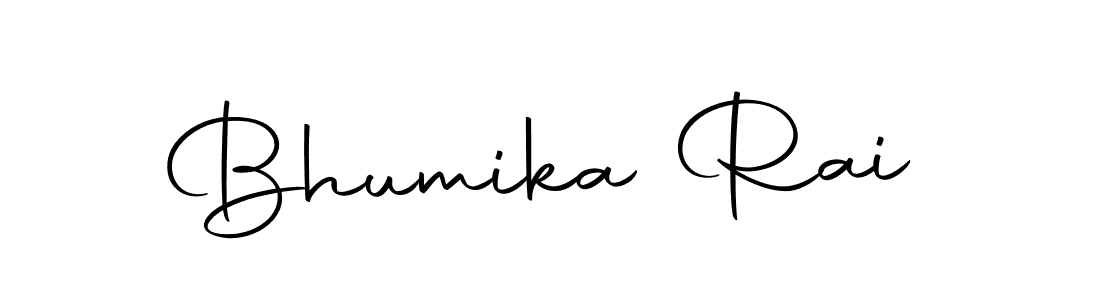 Use a signature maker to create a handwritten signature online. With this signature software, you can design (Autography-DOLnW) your own signature for name Bhumika Rai. Bhumika Rai signature style 10 images and pictures png