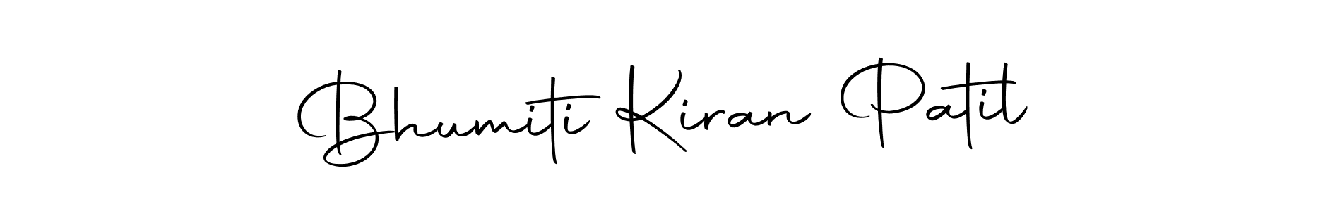 It looks lik you need a new signature style for name Bhumiti Kiran Patil. Design unique handwritten (Autography-DOLnW) signature with our free signature maker in just a few clicks. Bhumiti Kiran Patil signature style 10 images and pictures png