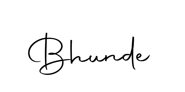 How to make Bhunde name signature. Use Autography-DOLnW style for creating short signs online. This is the latest handwritten sign. Bhunde signature style 10 images and pictures png