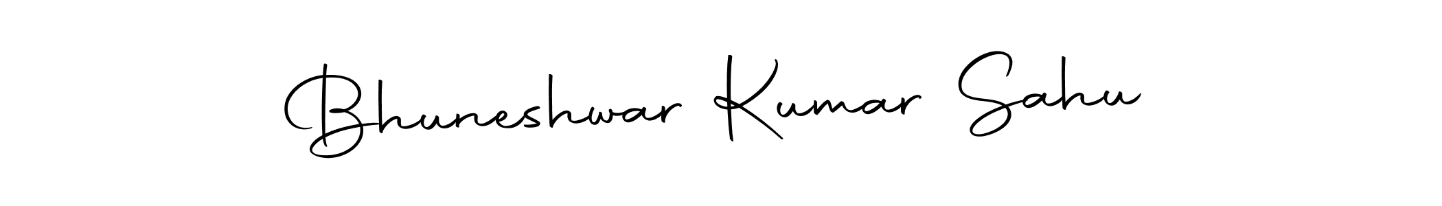 The best way (Autography-DOLnW) to make a short signature is to pick only two or three words in your name. The name Bhuneshwar Kumar Sahu include a total of six letters. For converting this name. Bhuneshwar Kumar Sahu signature style 10 images and pictures png