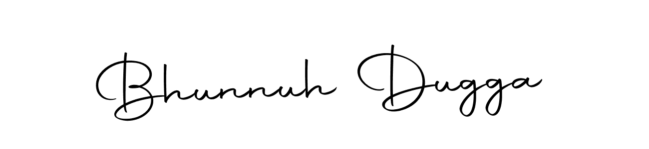 Also we have Bhunnuh Dugga name is the best signature style. Create professional handwritten signature collection using Autography-DOLnW autograph style. Bhunnuh Dugga signature style 10 images and pictures png