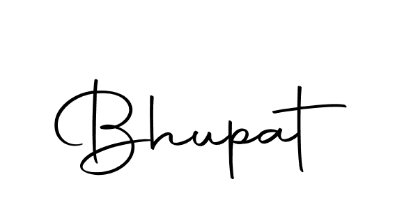 Use a signature maker to create a handwritten signature online. With this signature software, you can design (Autography-DOLnW) your own signature for name Bhupat. Bhupat signature style 10 images and pictures png