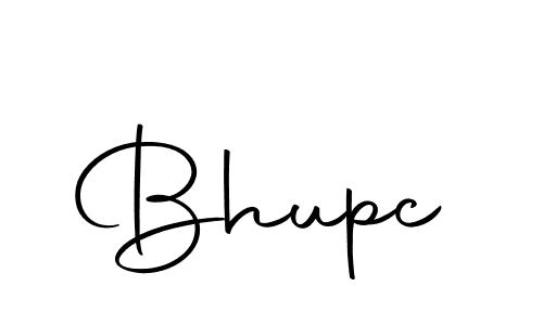 Use a signature maker to create a handwritten signature online. With this signature software, you can design (Autography-DOLnW) your own signature for name Bhupc. Bhupc signature style 10 images and pictures png