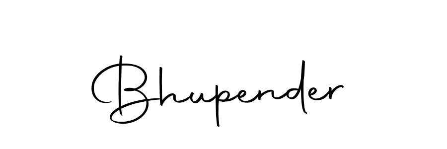 Make a beautiful signature design for name Bhupender. With this signature (Autography-DOLnW) style, you can create a handwritten signature for free. Bhupender signature style 10 images and pictures png