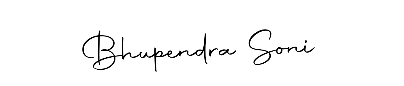Use a signature maker to create a handwritten signature online. With this signature software, you can design (Autography-DOLnW) your own signature for name Bhupendra Soni. Bhupendra Soni signature style 10 images and pictures png