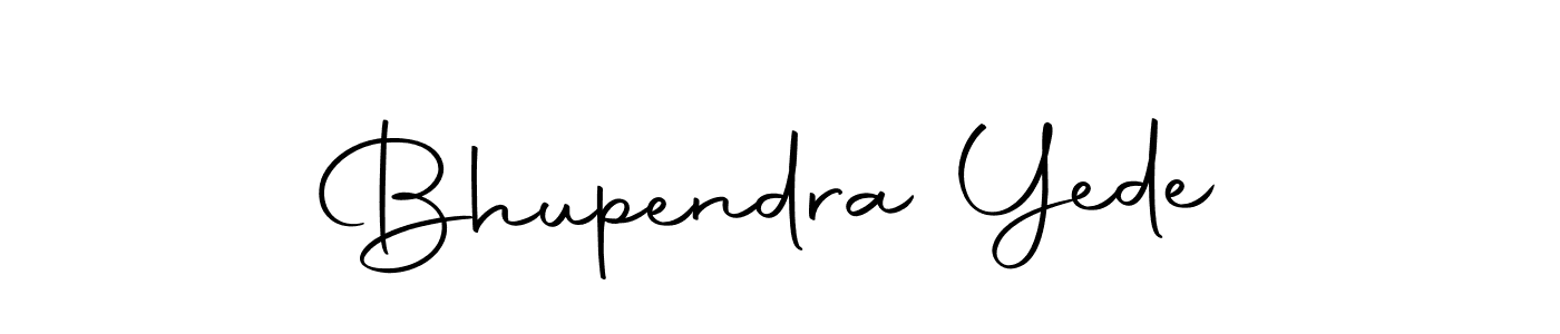 Similarly Autography-DOLnW is the best handwritten signature design. Signature creator online .You can use it as an online autograph creator for name Bhupendra Yede. Bhupendra Yede signature style 10 images and pictures png