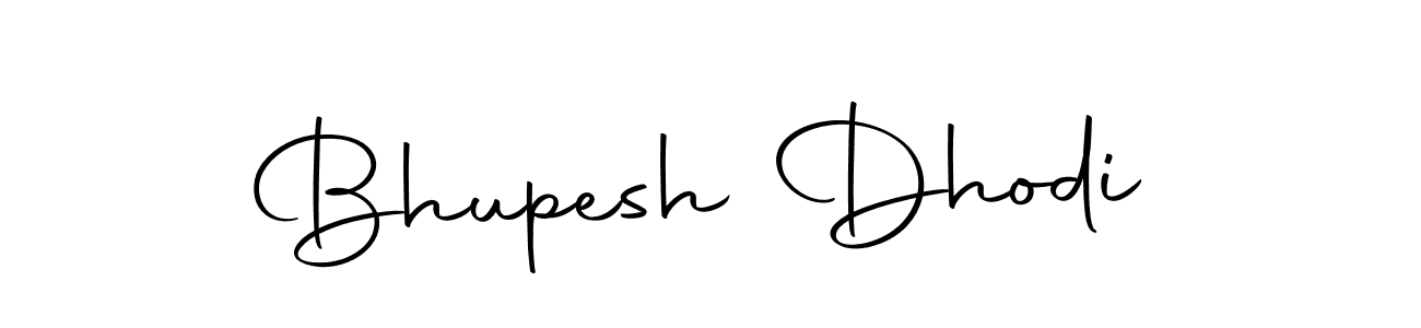 Design your own signature with our free online signature maker. With this signature software, you can create a handwritten (Autography-DOLnW) signature for name Bhupesh Dhodi. Bhupesh Dhodi signature style 10 images and pictures png