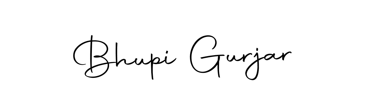 You should practise on your own different ways (Autography-DOLnW) to write your name (Bhupi Gurjar) in signature. don't let someone else do it for you. Bhupi Gurjar signature style 10 images and pictures png