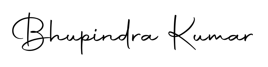 You can use this online signature creator to create a handwritten signature for the name Bhupindra Kumar. This is the best online autograph maker. Bhupindra Kumar signature style 10 images and pictures png