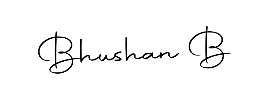 How to make Bhushan B name signature. Use Autography-DOLnW style for creating short signs online. This is the latest handwritten sign. Bhushan B signature style 10 images and pictures png