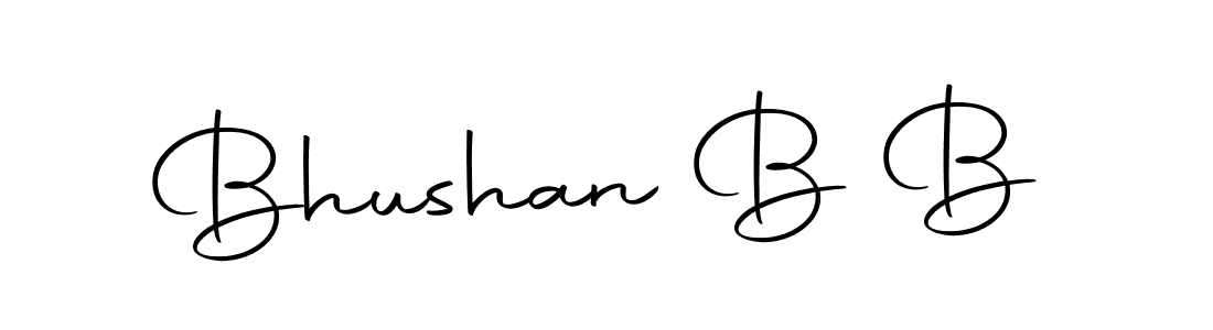 You can use this online signature creator to create a handwritten signature for the name Bhushan B B. This is the best online autograph maker. Bhushan B B signature style 10 images and pictures png