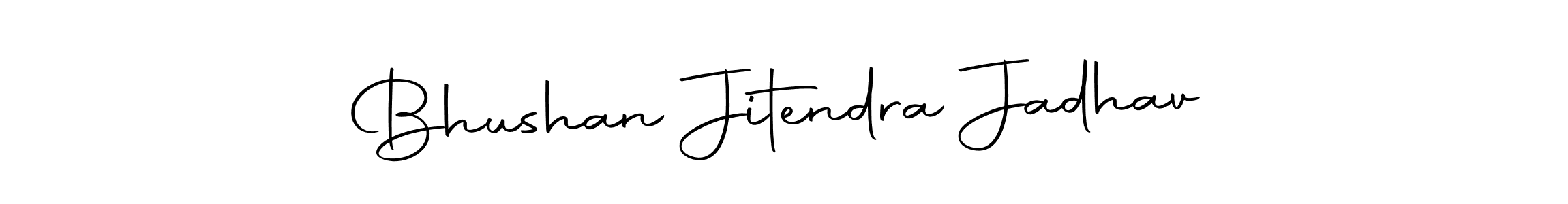 Autography-DOLnW is a professional signature style that is perfect for those who want to add a touch of class to their signature. It is also a great choice for those who want to make their signature more unique. Get Bhushan Jitendra Jadhav name to fancy signature for free. Bhushan Jitendra Jadhav signature style 10 images and pictures png