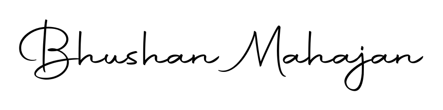 Design your own signature with our free online signature maker. With this signature software, you can create a handwritten (Autography-DOLnW) signature for name Bhushan Mahajan. Bhushan Mahajan signature style 10 images and pictures png