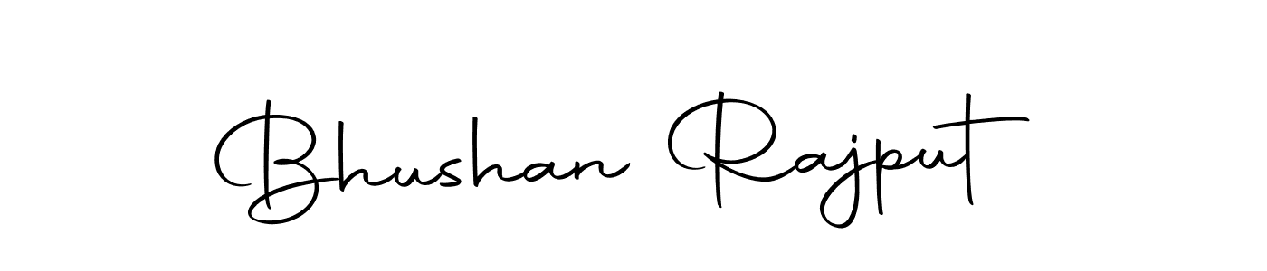 Create a beautiful signature design for name Bhushan Rajput. With this signature (Autography-DOLnW) fonts, you can make a handwritten signature for free. Bhushan Rajput signature style 10 images and pictures png