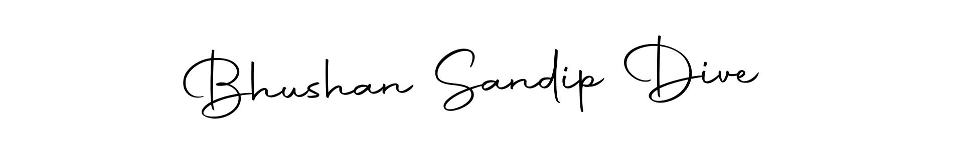 Make a beautiful signature design for name Bhushan Sandip Dive. With this signature (Autography-DOLnW) style, you can create a handwritten signature for free. Bhushan Sandip Dive signature style 10 images and pictures png